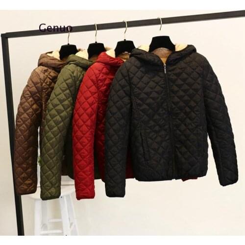 Женские парки с капюшоном Genuo China At AliExpress