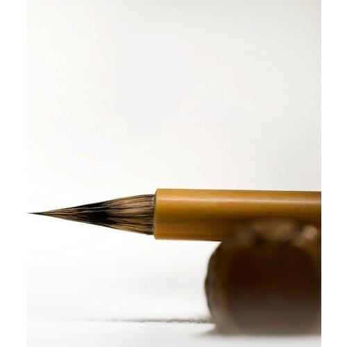 Chinese Brush Pen Rabbit Hair Painting Brushes Adult High Grade Small Regular Script Calligraphy Practice Writing Brushes