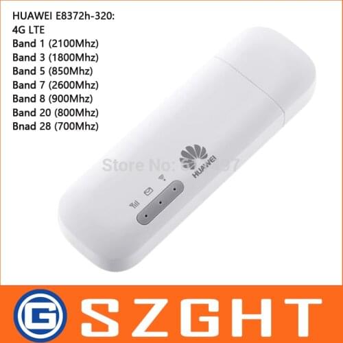 Original Unlocked Huawei E8372 150Mbps Modem 4G Wifi E8372h-320 4G LTE Wifi Modem Support 10 wifi users, huawei E8372h-820