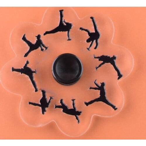 2021 New 3D Running Cartoon Anime Character Astronaut Spinner Turn Villain Stop Stress Fidget Toy Finger Dynamic Changing Gyro