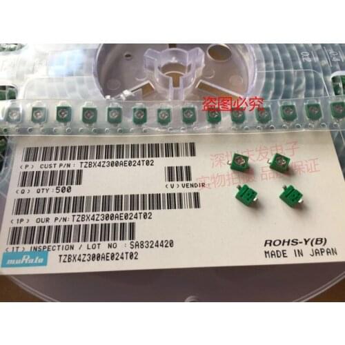 Original new 100% adjustable capacitor variable volume 4x4 30pf TZBX4Z300 fine tuning capacitor (Inductor)