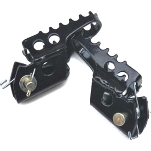 Front Foot Pegs Rests Pedals Footpegs sill step for YAMAHA TRICKER 250 XG250 XT250