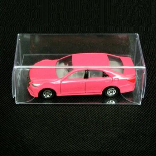 10 Pcs 82*40*30mm PVC Clear Model Toy Car Model 1/64 Dust Display Protection Box Clear Gift Storage Box Party Event Decor