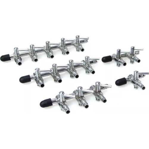 1PCS Stainless Steel Distributor Air Flow Control Valve Fish Tank Dedicated Trachea Splitter Aquarium Oxygen Pump Accessories