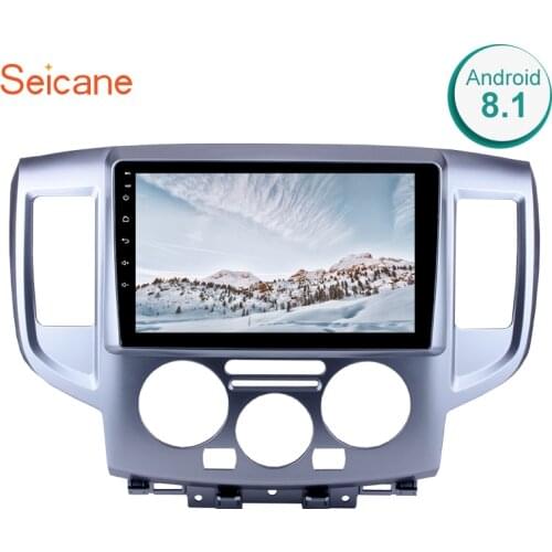 Seicane 2DIN 9 Inch Android 9.1 Car Radio Stereo GPS Navigation Head Unit For NISSAN NV200 2009 2010 2011 2012 2013 2014-2016