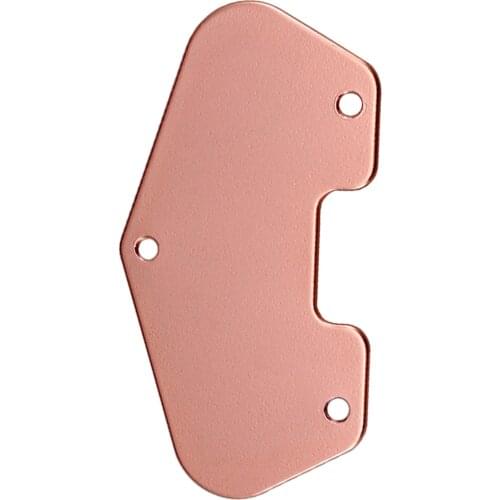 Tooyful Copper-red Metal Guitar Humbucker Pickup Baseplate Base Plate for TL Electric Guitar Parts Accessory Replacement