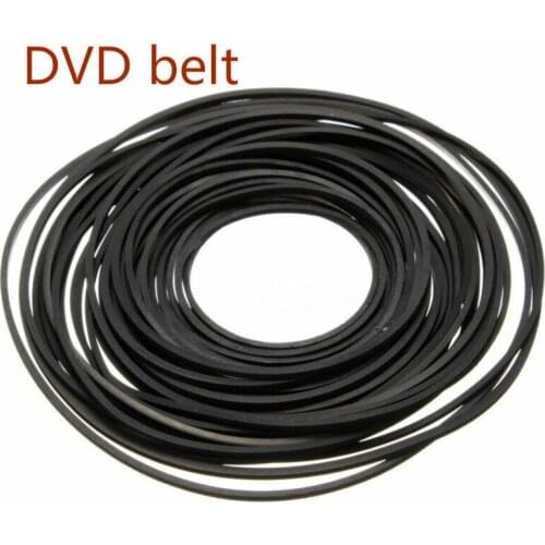 30pcs Universal 30-120mm Mix Cassette Tape Machine Belt New Assorted Common Belt for Recorders Walkman DVD Drive