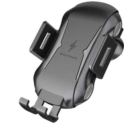 Car Phone Bracket Wireless Charger For Samsung S10 Lite S8 S9 Fast Wireless Charger For iPhone X XS Max 8 Plus For Xiaomi MIX 2S