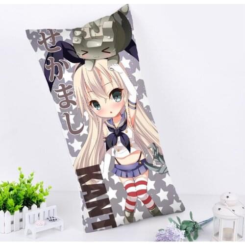 Hobby Express Anime Kantai Collection Zekamashi Rectangle Pillow Case Dakimakura RPC65
