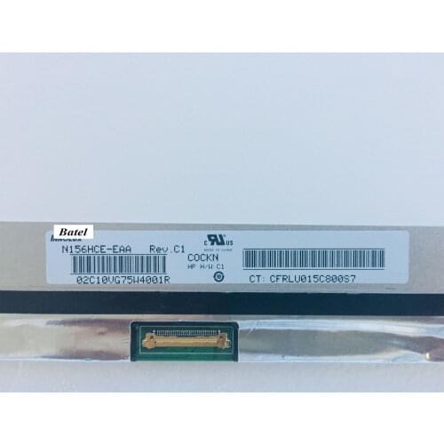 IPS Screen N156HCE-EAA Rev.C1 N156HCE EAA LCD Display Laptop LED Screen Matrix 15.6" FHD 1926x1080 Matte Replacement