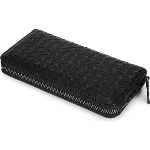 Sheepskin Leather RFID Purse Women Hasp Zipper Wallets Female Purse Long Womens Wallets Ladies Clutches