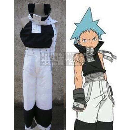 Soul Eater Black Star Cosplay Costume