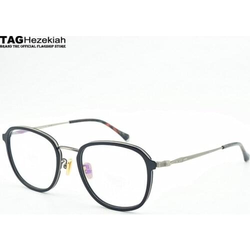 TAG Hezekiah Brand Optical Glasses Frame Women Men 2018 Retro Fashion Computer Glasses Prescription Eyewear lunette de vue nerd