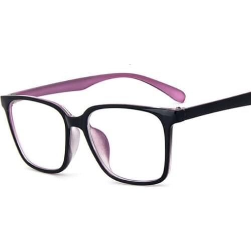 New Optical Glasses Frame Vintage Square Eyeglasses Women Brand Designer Transparent Eyewear Myopia Clear Lens Spectacle