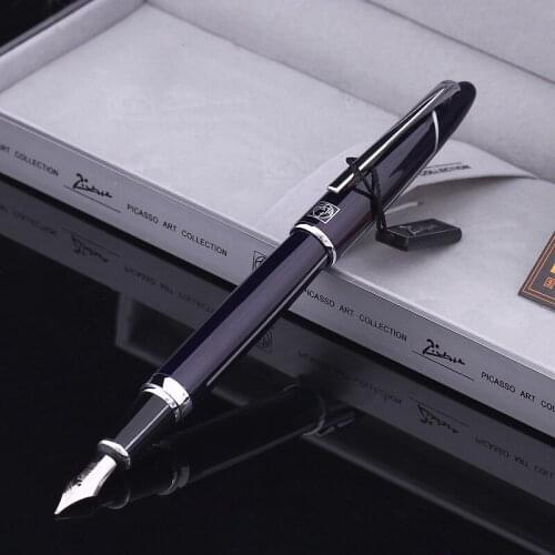 Picasso 919 fountain pen plotter picasso ink pen baroque Violet 0.5mm Iridium Nib Ink Pens for Business Christmas Gift