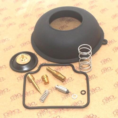 Carburetor Repair Kit 1SET For Honda XR650L 1993-2019 Plunger Vacuum Diaphragms Seal Float Valve Pilot Screws