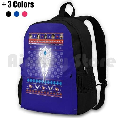 Christmas Chibis Outdoor Hiking Backpack Riding Climbing Sports Bag Korrasami Asami Mako Bolin Tenzin Sato Future Industries