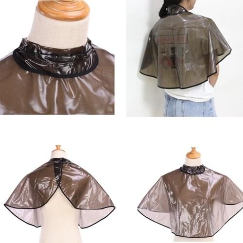 Hair Cutting Collar Waterproof Colouring Cape Barber Cloth Hairdressing Hair Dye Gown Perm Baking Oil Cape Tool Haircut Cape
