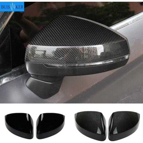 Replacement Side Mirror Cap Covers for Audi A3 S3 8V RS3 Glossy Pearl Black 2013 2014 2015 2016 2018 2017 2019