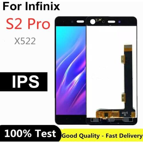 5.2" LCD For Infinix S2 Pro S2Pro X522 LCD Display Touch Screen Digitizer Assembly Replacement