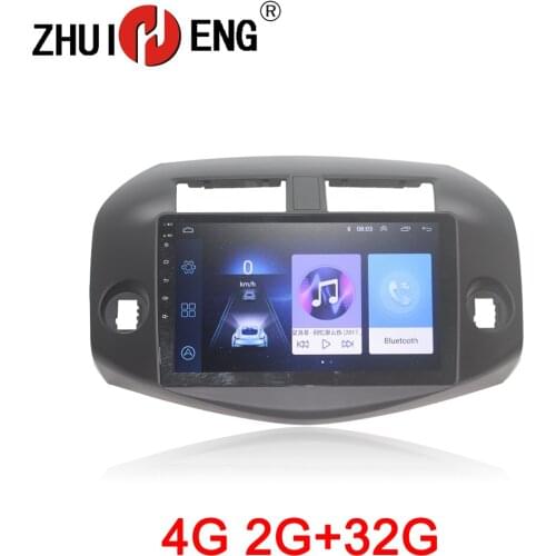 ZHUIHENG 2G+32G Android 8.1 Car Radio for Toyota RAV4 2009-2012 car dvd player gps navigation car accessory 4G multimedia player