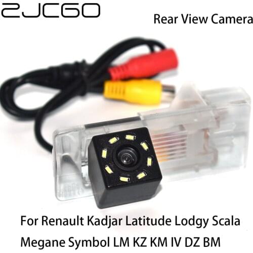 ZJCGO CCD Car Rear View Reverse Back Up Parking Camera for Renault Kadjar Latitude Lodgy Scala Megane Symbol LM KZ KM IV DZ BM