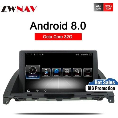 1 Din Android 8.0 Car DVD Player For BENZ C klasse w204 C200 2007-2014 Car Multimedia Player GPS Navi Car Radio stereo head unit