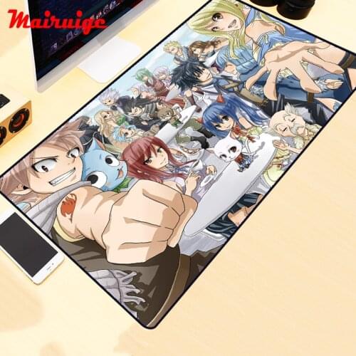 Mairuige Cartoons Large Mousepad Computer Keyboard Gaming Accessories XXL Anime Mouse Pad Pc Notebook Desk Mat for Lol/csgo Rug