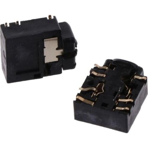 C1FB 2Pcs 3.5mm Headset Jack Headphone Plug Port Socket Replacement For Xbox One S Controller