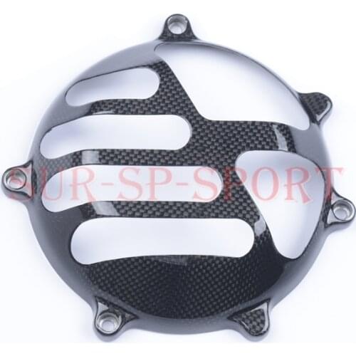 Dry Clutch Cover For ALL Ducati 848 1098 1198 Full Carbon Fiber 100% Protection