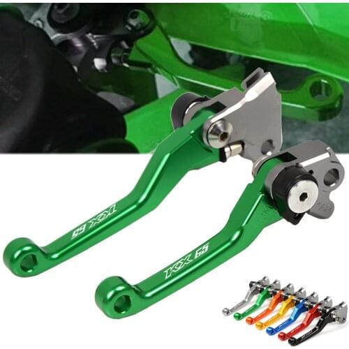 For Kawasaki KX65 KX 65 2000-2018 CNC Aluminum Motorbike braking protection handle Motorcycle Dirt Bike Pivot Brake Clutch Lever