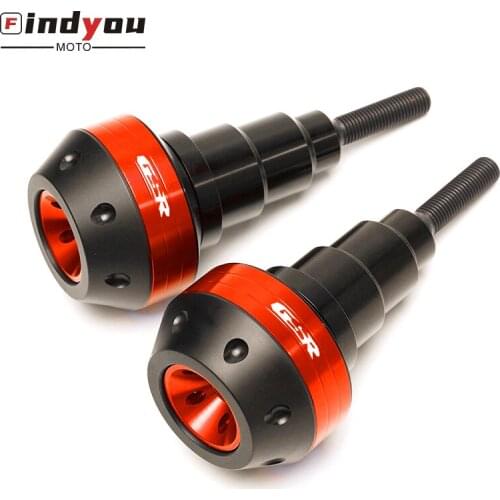 Logo GSR For SUZUKI GSR400 GSR600 GSR750 Motorcycle Falling Protection Frame Slider Fairing Guard Anti Crash Pad Protector