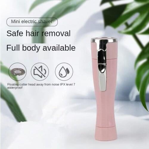 Mini Lady Waterproof Electric Epilator Armpit Hair Leg Hair Shaver Shaver Hair Removal Machine Stripper Shaving Knife