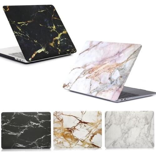 Marble Laptop Case For Macbook Pro Retina Air 11 12 13 15 16 inch A2141 A1466,For mac M1 chip Air 13 A2337 A2338 Touch Bar cover
