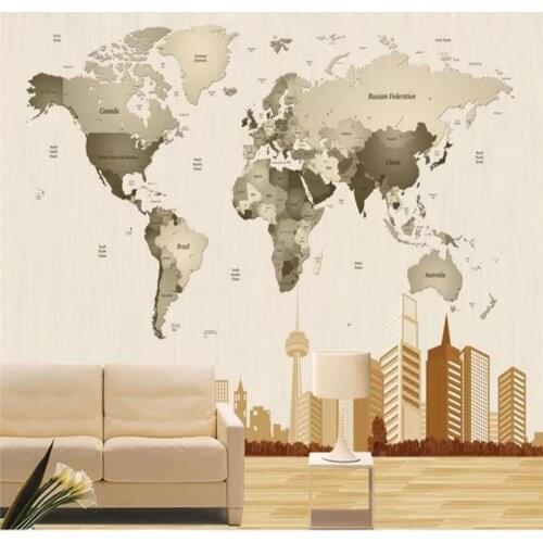 Custom wallpaper mural office study company background wall picture - high-grade wall cloth