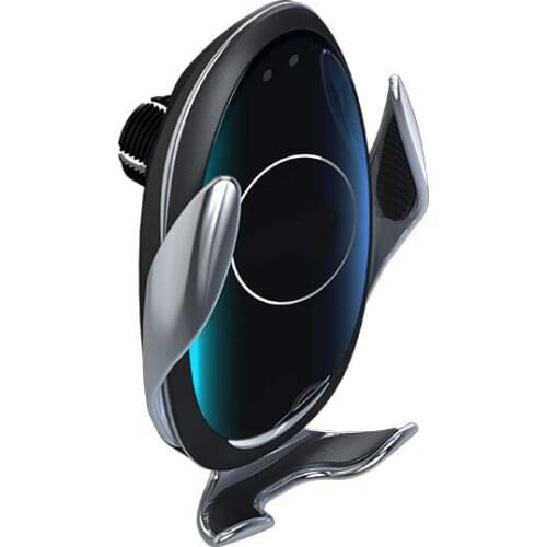 New Automatic Induction Wireless Car Charger Intelligent Infrared Sensor Quick Charge Mount Car Styling