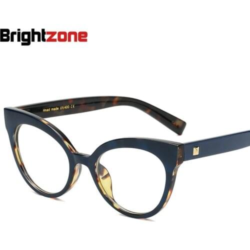 Brightzone European Restore Ancient Ways Metal Rack Frame Man And Woman Unisex Match Myopia Light Optics Glasses Eyeglasses