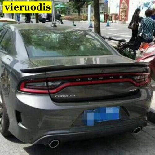 Suitable for Dodge Charger Spoiler Car 4 Door Original Style ABS Material Car Tail Primer Colored Tail 2012-2019