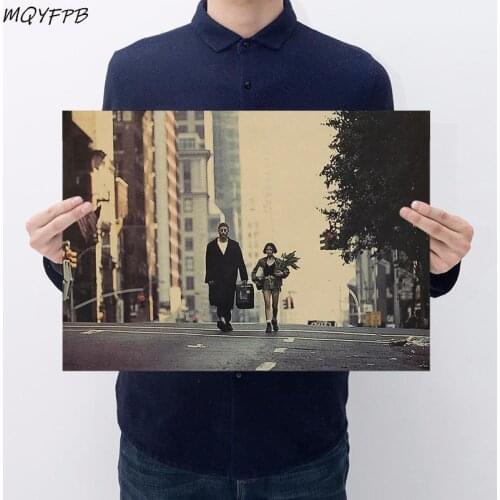 Movie The Professional Classic Kraft Paper Poster Wall Sticker Decorative Painting Household Products Gift