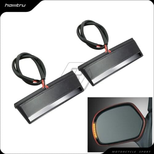 LED Motorcycle Rearview Mirror Turn Signal Case for Honda GOLDWING GL1800 GL 1800 Airbag ABS Premium Audio 2001-2017