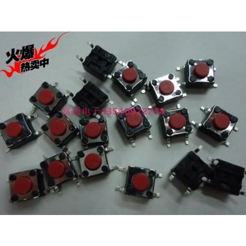 Stock ALPS imported from Japan, long-life patch touch switch touch switch 6*6*4.3 6*6*4.3mm