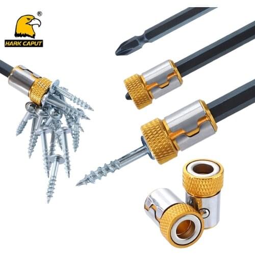 1/4'' 6.35mm Magnetizer Ring S2 Alloy Steel Screwdriver Magnetic Ring Removable Bit Magnetizer For Hex Shank Electric Screwdrive