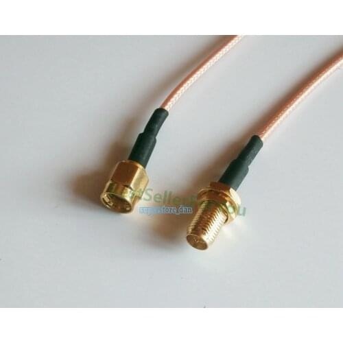 4/8/12/20/40inch RP-SMA Connector Male To RP-SMA Connector Female RF RG316 WiFi Antenna Extension Cable