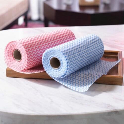 50pcs Kitchen Absorbent Cloth Anti-grease Wipping Cleaning Microfiber Fiber Table Kitchen Towel Disposable Fabric Dish Wiping