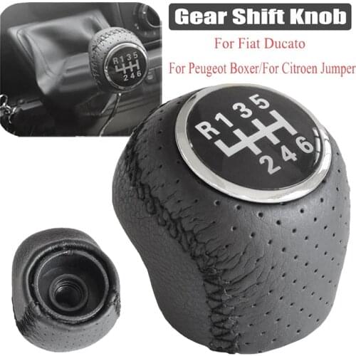 6 Speed Manual Gear Shift Knob for Citroen Jumper Relay Fiat Ducato Peugeot Boxer