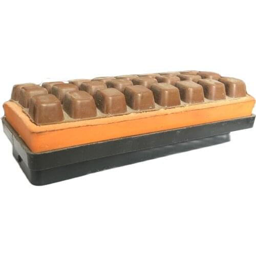 L 140MM Fickert Diamond Tools Ceramic Polishing Paste Glaze Polishing Abrasive Block For Tile