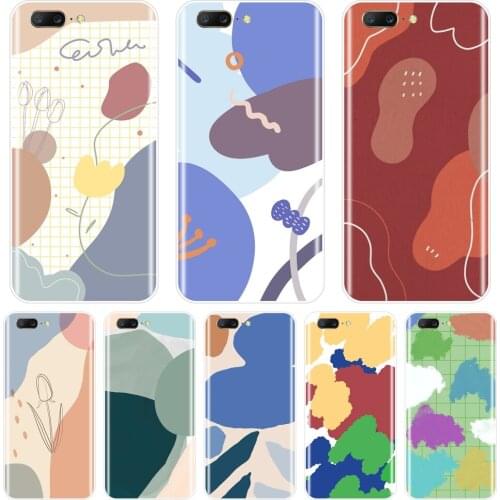 Art Flower Cases For One Plus 3 3T 5 5T 6 6T 7 7 Pro Case Silicone Back Cover For OnePlus 3 3T 5 5T 6 6T 7 7 Pro Phone Case