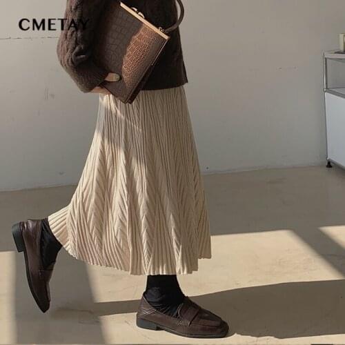 Женские плиссированные юбки CMETAY China At AliExpress