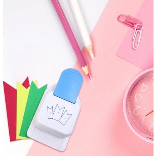 E8BD 3 in 1 Tag Punch Corner Cutter Paper Punch Bookmark Punching Machine for DIY Crafts Projects Scrapbooking