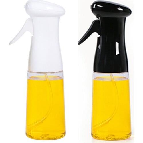 Kitchen Glass Olive Oil Sprayer Bottle Pump Oil Pot Leak-proof Grill BBQ Sprayer Oil Dispenser BBQ Cookware Tools 200ml